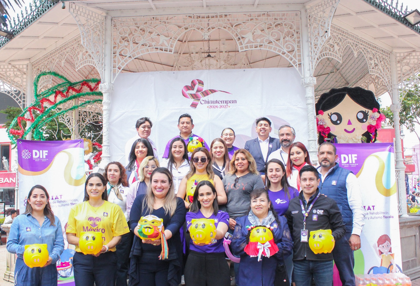 Chiautempan es sede del arranque estatal del Boteo Teletón 2025